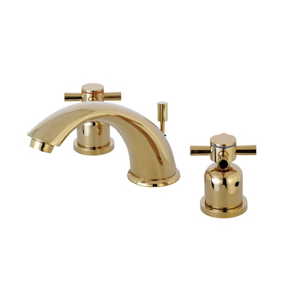 KB8962DX 8" Widespread Bathroom Faucet, Polished Brass